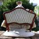 Large Antique German Porcelain Dresden Lace Figurine Figurines photo 2