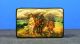 Russian Lacquered Hand Painted Trinket Box Signed Boxes photo 1