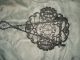 Vtg Wrought Iron Black Spanish Mediterranean Style Plant Basket Cart Spain Metalware photo 1