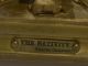 Antique Bronze Music Box Nativity Manger Sculpture G R France Adeste Fideles Metalware photo 2