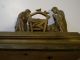 Antique Bronze Music Box Nativity Manger Sculpture G R France Adeste Fideles Metalware photo 6