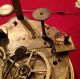 Antique Early Rare Silk Suspension French Clock.  & Candelabra Set C1830s Clocks photo 10