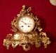 Antique Early Rare Silk Suspension French Clock.  & Candelabra Set C1830s Clocks photo 5