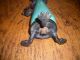 Antique Victorian Paw Foots Candle Holder Metalware photo 4