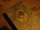 Antique Victorian Pyrography Engraved Wood Glove Box Lady & Flowers Boxes photo 10