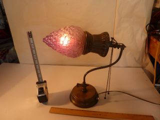 Vintage Grape Globe Lamp photo