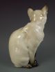 Antique Hutschenreuther Selb Germany Porcelain Siamese Cat Figurine Figurines photo 5