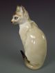 Antique Hutschenreuther Selb Germany Porcelain Siamese Cat Figurine Figurines photo 7