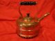 Rare Antique Simplex Solid Copper Kettle,  Made In England. Metalware photo 2