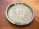 Scandinavian Art Deco Pewter Plate - Base - Edvin Ollers A8 Old Item Metalware photo 1