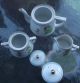 Vintage Nippon Darling Child Size Porcelain Tea Set Teapot Sugar Bowl & Creamer Teapots & Tea Sets photo 2