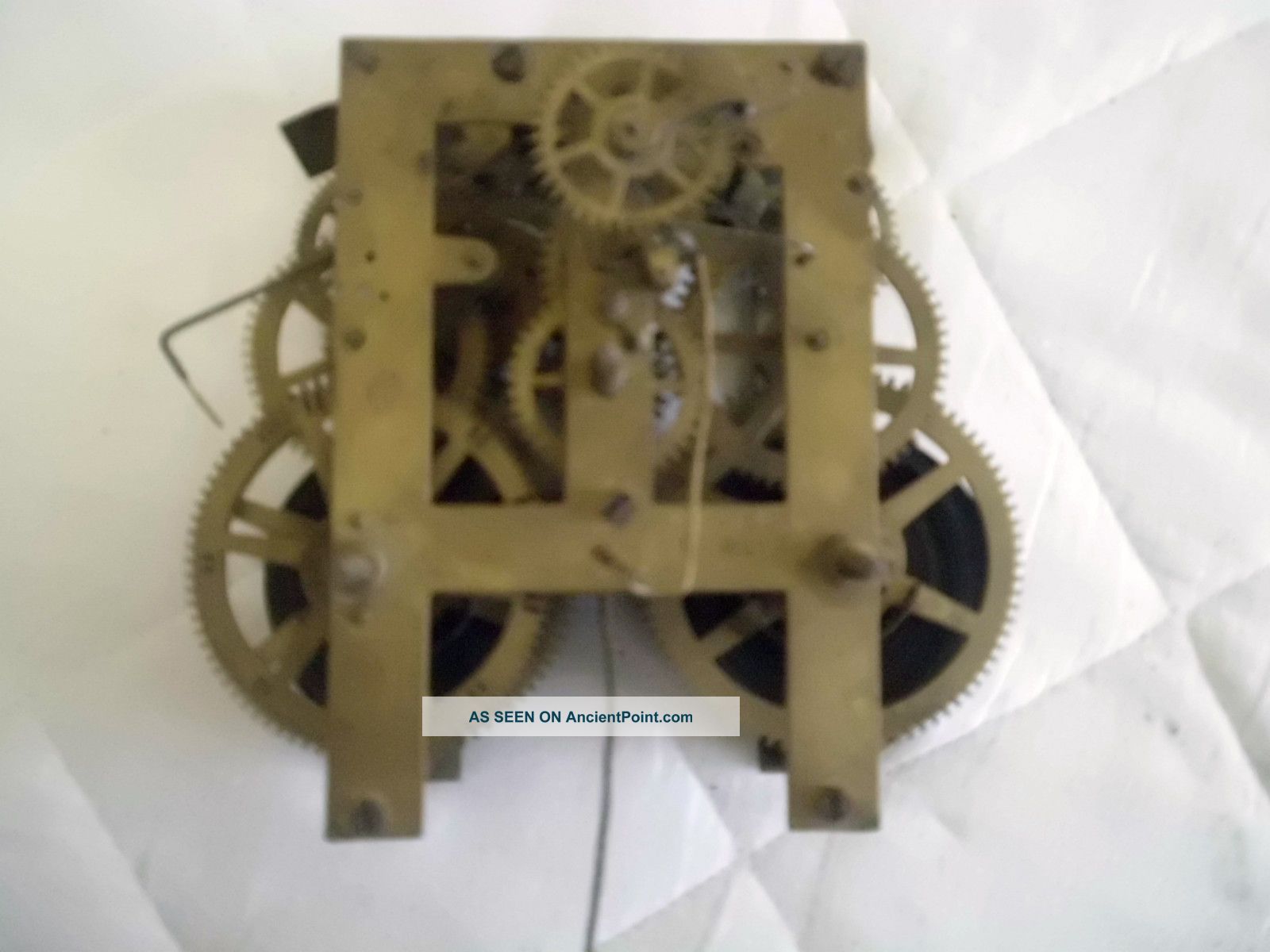 Antique And Collectors Clock Mechanism Waterbury Clock Co 1874 Clocks photo