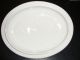 Antique White Ironstone Oval Casserole Tureen Lid Only 10 