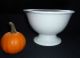 Antique 1850 White Ironstone Pedestal Footed Bowl Pankhurst Hanley England Best Bowls photo 10