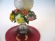 Big Early Venetian Glass Swan Chalice With Folded Foot Dr.  Testolini Stemware photo 4