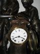 Antique Figural Mantle Clock Clocks photo 2