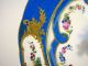 Antique French Porcelain Sevres Celeste Blue Cherub Plate 18th Century Plates & Chargers photo 2