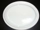 Antique White Ironstone Oval Casserole Tureen Lid Only 9 1/2 