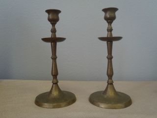 Brass Candleholders photo