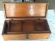 Antique Vintage Carpenters Wooden Tool Storage Box Boxes photo 1