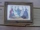 Awsome Antique Wooden Jewelry Trinket Box - Picture Of 1800 