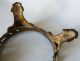 Antique Bronze Gilded Stand On Four Feet French 19th Century Metalware photo 7