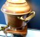 Cute Antique Copper Sternau Coffee Maker Pot (mini Samovar) Converted To Lamp Lamps photo 7
