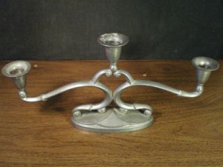 Vintage Metal / Pewter Candles Made In Holland photo