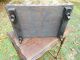 Vintage Older English Sloped Top Coal Hod Scuttle Kindling Log Box On Casters Metalware photo 7