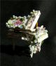 4 - Piece Dresden Very Ornate Miniature Parlor Furniture Group W/ Grand Piano Boxes photo 2