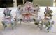 4 - Piece Dresden Very Ornate Miniature Parlor Furniture Group W/ Grand Piano Boxes photo 5
