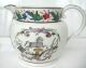 Antique English Pearl Ware Pottery Motto Pitcher/jug With Name Pitchers photo 1