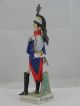 Ernst Bohne Porcelain Military Figurine: French Cuirassier,  Soldier Circa 1812 Figurines photo 3