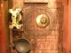 Antique Early American Ansonia Brass & Copper Sharp Gothic Steeple Clock Runs Clocks photo 7