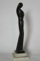 Bronze Statue Signed By Archipenko. Metalware photo 2