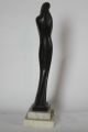 Bronze Statue Signed By Archipenko. Metalware photo 3