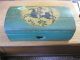 Antique Revolutionary Toleware Domed Lid Toy Box The Real Deal Toleware photo 1