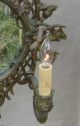 Rare 1800 ' S Queen Victoria Antique Gilt Gold Tabletop Candle Light Mirror Lamps photo 2