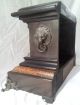 Antique Seth Thomas Adamantine Clock Circa 1900 Beveled Glass/ Lions & Columns Clocks photo 3