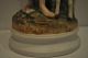 Vintage Porcelean Young Lady With Lamb And Cat Great Details 12  High /numbered Figurines photo 5