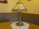 Salem Bros Caramel Colored Slag Glass Table Lamp Lamps photo 1