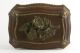 Victorian Wood Box Copper & Brass Figural Accents Rare & Boxes photo 1