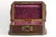 Victorian Wood Box Copper & Brass Figural Accents Rare & Boxes photo 2
