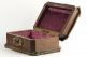 Victorian Wood Box Copper & Brass Figural Accents Rare & Boxes photo 7