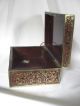 Antique French Boulle Brass & Shell Inlaid Box,  Ca.  1880 - 1900 Boxes photo 5