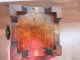 Antique Vtg Footed Asian Wood Tea Trinket Box With Brass Boxes photo 10