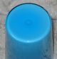 Lovely Vintage Teal Victorian Vase / Mary Gregory Style / Antique White Enamel Vases photo 8