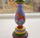Hand Painted Hand Carved Dala Horse Candle Holder Very Rare Other photo 2