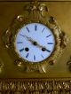 Antique Gilded Bronze Empire Clock Depicting Tchaikovsky? –impressive 21.  5” Tall Clocks photo 4