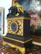 Antique Gillion French Empire Gilt Bronze Silk Suspension Mantel Clock - Paris Clocks photo 1